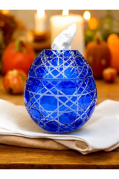 Paşabahçe Crystal Decored Handworking Glass Servet