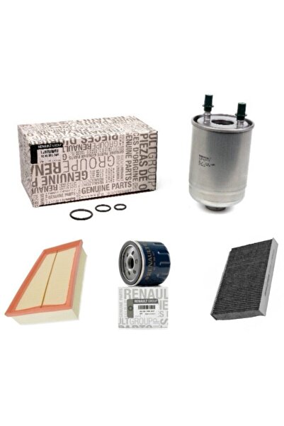 Genel Markalar Fluence 1.5 DCİ Bakım Seti (yağ-hava-polen-mazot Filtresi Orjinal)MAİS