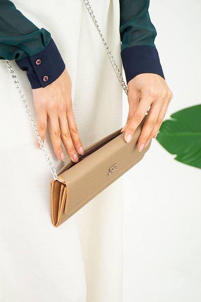 H&D COLLECTİON Mini Portfolio Τσάντα με λουράκι αλυσίδας