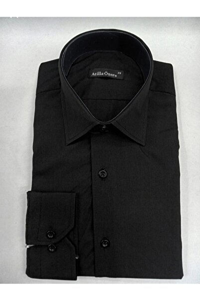 ATİLLA Erkek Slimfit Kolay Ütülenebilen Dar Kesim Takım Elbise Gömlegi