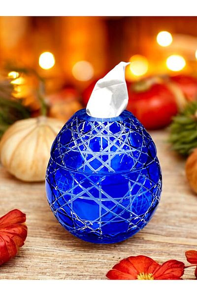 Paşabahçe Crystal Decored Handworking Glass Servet