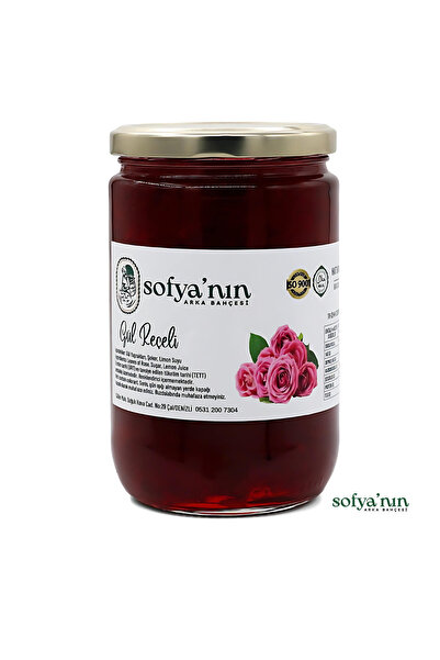 Sofyanın Arka Bahçesi Gül Reçeli 770gr