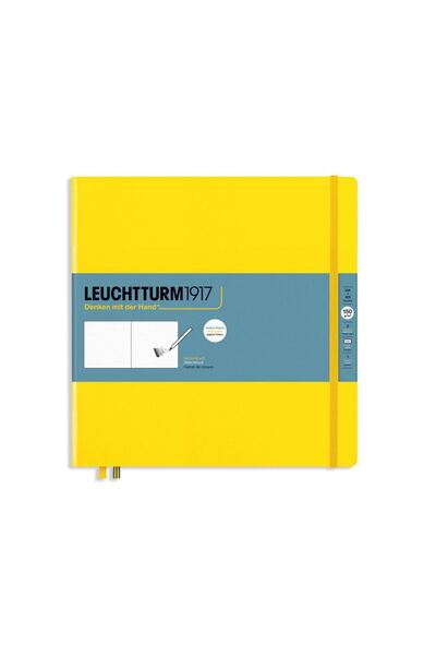 Leuchtturm1917 Square Sert Kapak Sketchbook Limon