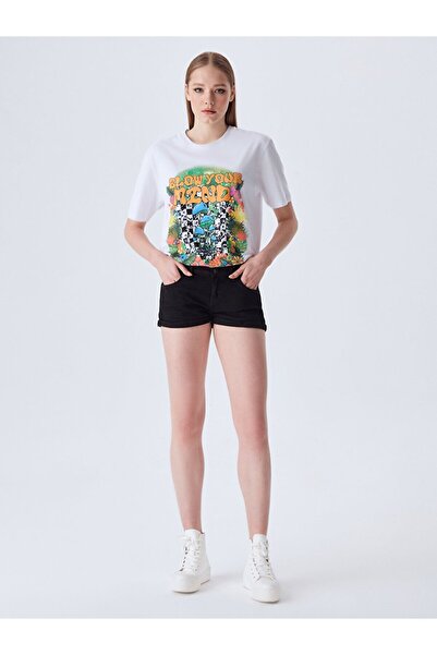 Ltb Τζιν σορτς Judie με χαμηλή μέση