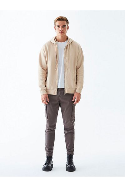 Ltb Beige Sweatshirt - Relaxed Fit