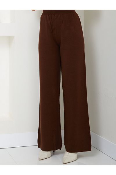 zanstil Zanstil Knitwear Wide Leg Trousers - Standard Size