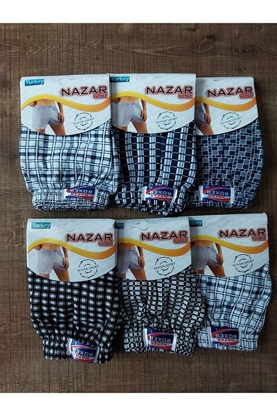 Modaley Giyim Nazar Yıldız Ανδρικό Boxer Cotton Summer Comfortable -my0001