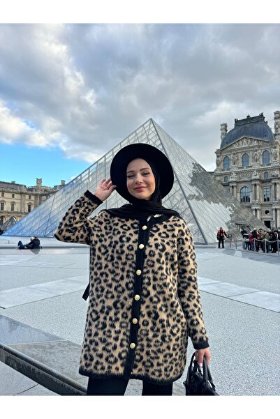 Kitty Homewear Leopard Knitwear Cardigan