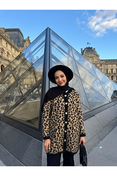 Kitty Homewear Leopard Knitwear Cardigan