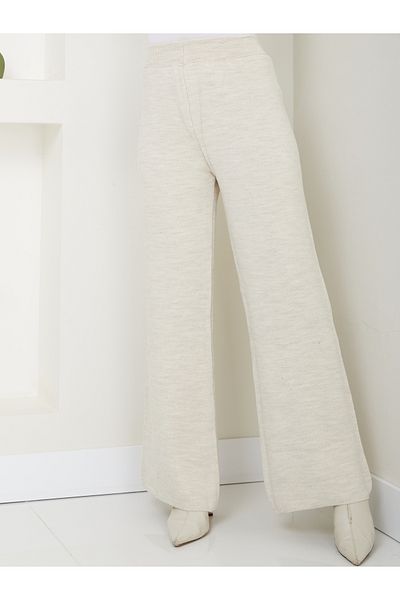 zanstil Zanstil Knitwear Wide Leg Trousers - Standard Size