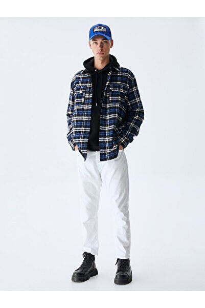 Ltb Karelı Cepli Siyah Gömlek