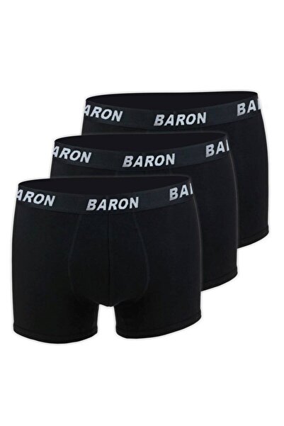 Modaley Giyim Boxer bărbați din bumbac pieptănat 6 bucăți Lycra - negru