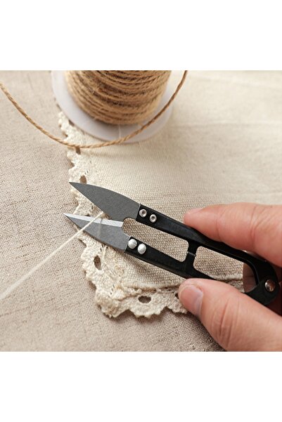 LOVYCO Terzi Makası Dikiş Nakış Uygulama Deniz Balıkçı Yaylı Olta Kesme Mini ...