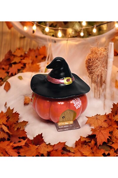 shop Bihterrazzo Şapkalı Balkabağı Ev Mumluk %100 Doğal Soya Wax