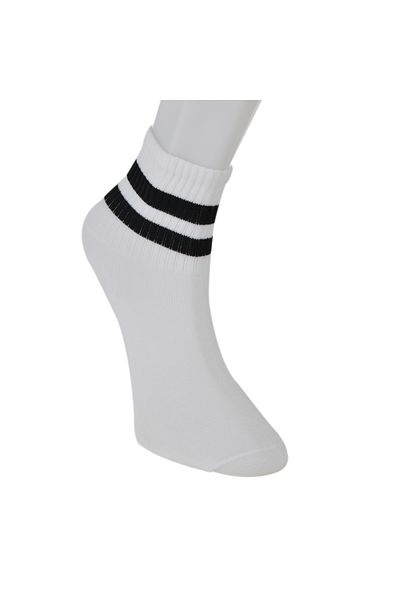 PİERLES 3 τεμάχια Unisex Κορδόνια λευκές κάλτσες τένις