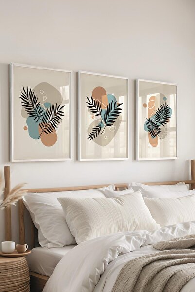 Postifull Set de picturi cu cadru, 3 bucăți de cadru alb și set de postere cu...