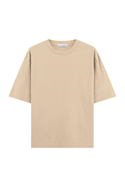 COUTLINER تي شيرت أساسي كبير الحجم (إكسترا! قطع فضفاضة)