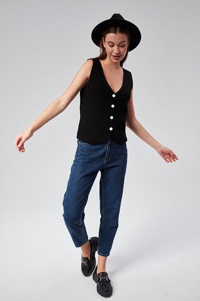 MA ananas Women's Knitwear Buttoned Vest