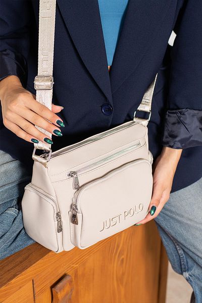 H&D COLLECTİON Geanta de umar model Messenger cu 7 compartimente 6033