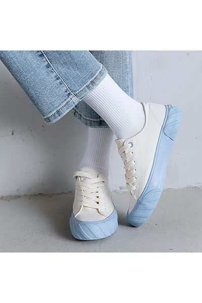 PİERLES Λευκές κάλτσες τένις Unisex Twill - Οικονομικό πακέτο 4 τεμαχίων p01