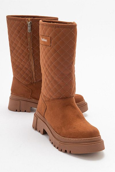 Ccway Дамски ботуши с неплъзгаща се ватирана материя TABA SUEDE