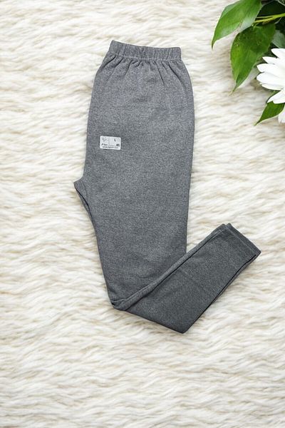 Modaley Giyim Γκρι Unisex Χειμερινό Καλσόν - Ανοιχτόχρωμο, Άνετο και Μαλακό Παχύ Εσωτερικό -ml01