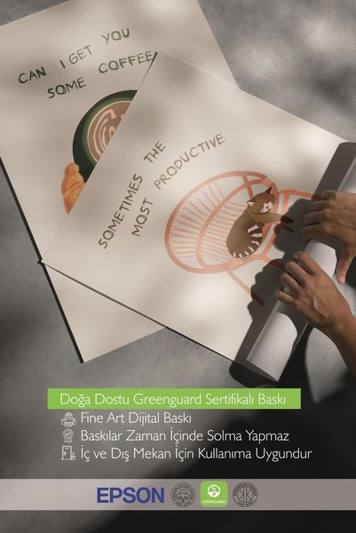 Postifull Çerçeveli Tablo Seti, 3 Adet Siyah Çerçeve ve Minimalist Çizim Temalı Poster Seti, No:300531