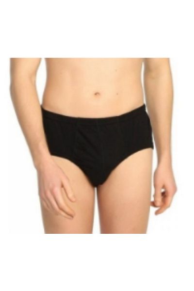 PİERLES Men's Briefs Evil Eye Star - Black X 6 Pieces (Size L-Xl-2Xl)
