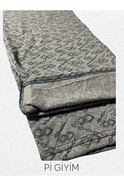 PİERLES Чоловіча зимова піжама сорочка зручна м'яка сітка товста нижня білизна піжама