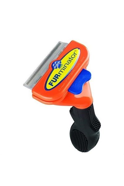 E NATIONAL Buffer® Cleanable Steel Comb Brush for Long Hair Dogs - Easy Combing