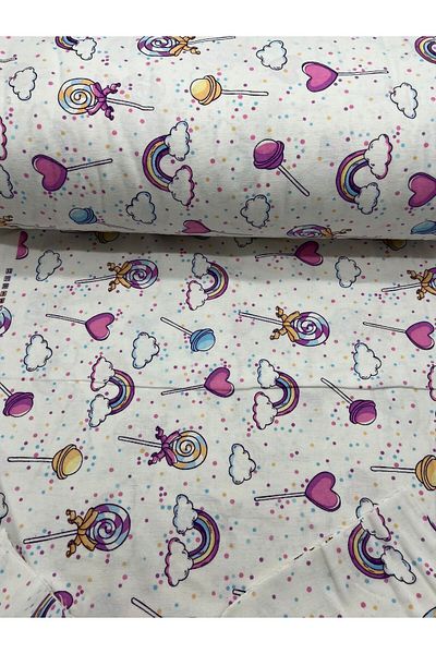 Kumaş Sevdası Flannel Baby Flannel - 240cm Duvet Cover, Swaddle, Romper, Dress, Cover Blanket, Bottom Opening and Play Tent