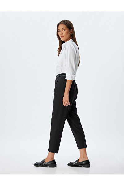 Koton بنطلون سجائر نسائي أسود