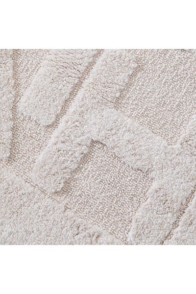 Mudo Home Χαλάκι μπάνιου 60x100 cm σε κρεμ χρώμα