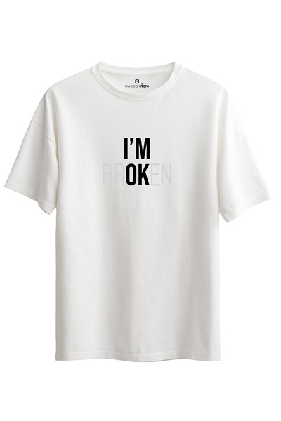 Oweear Unisex I'M Ok - Oversize T-Shirt