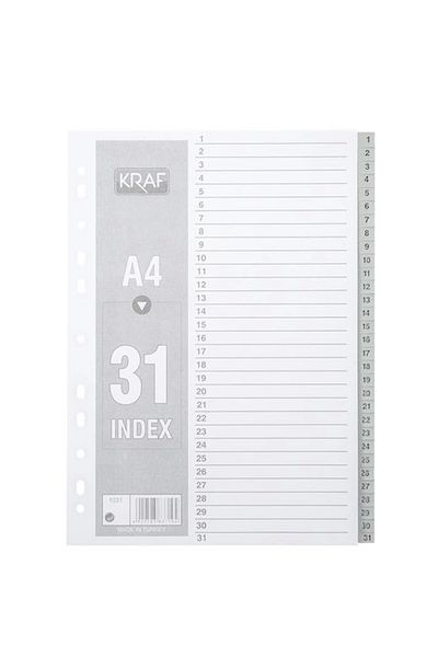 KRAF 1031 نموذج فاصل - رقم 1-31