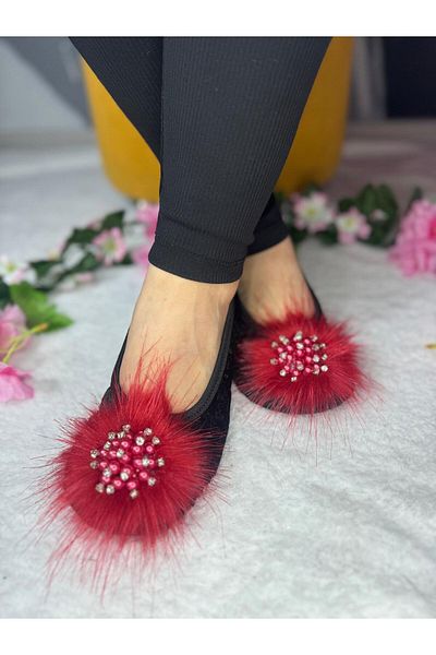 SiFu STYLE Eleganță și confort împreună: pantofi de balerină cu diamante negre