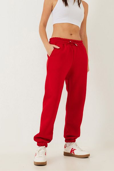Bianco Lucci Damen-Jogginghose mit Taschendetail und elastischen Beinen MBHS011 60601011