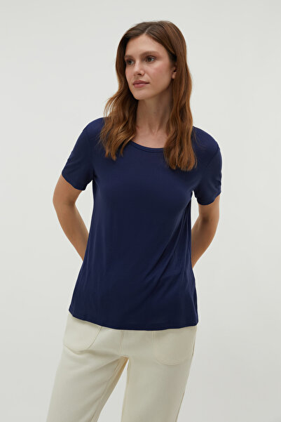 Mudo Viscose Cycling Neck T-Shirt