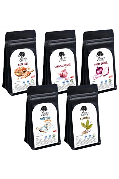 Meaty Cheesy Temel Baharat Seti (5'li Paket Set)