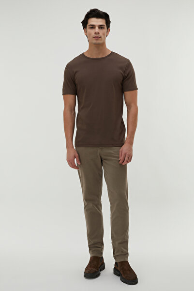 Mudo بنطال بقصة ضيقة من مزيج القطن