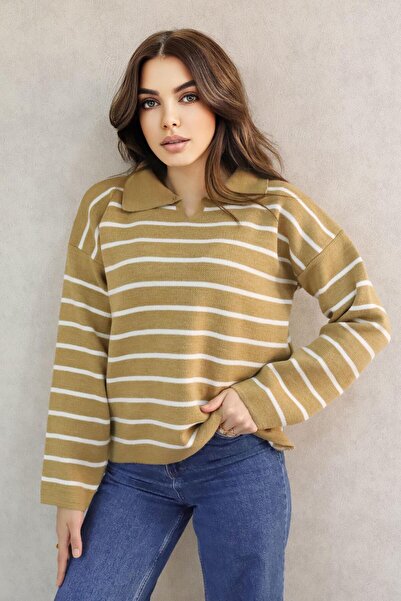 Fox Life Kids Ριγέ Πλεκτό Πουλόβερ