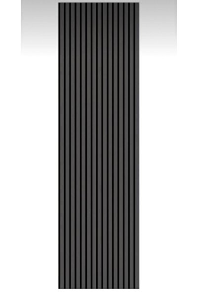 VERA DEKOR Vera 60x275 Cm Antrasitgri Plus Akustik Duvar Paneli / Mdf /4 Mm Keçe/ 9mm Çıta