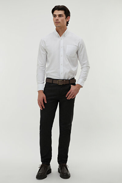 Mudo Slim Fit Single Pocket Long Sleeve Shirt