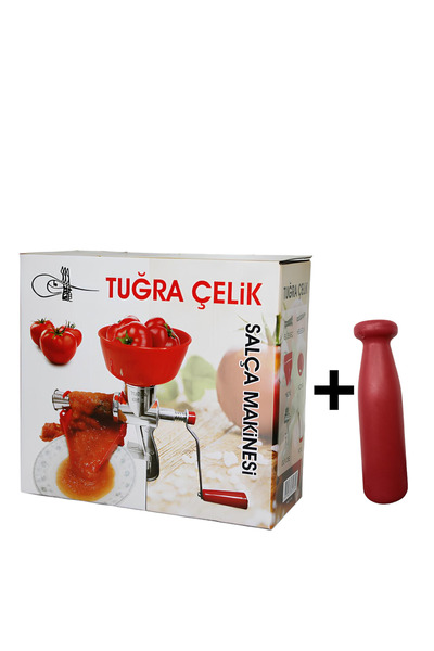 Russet 2'li Set Alüminyum Salça Makinası Ve Tokmak (MEYVE PÜRESİ DOMATES BİBE...