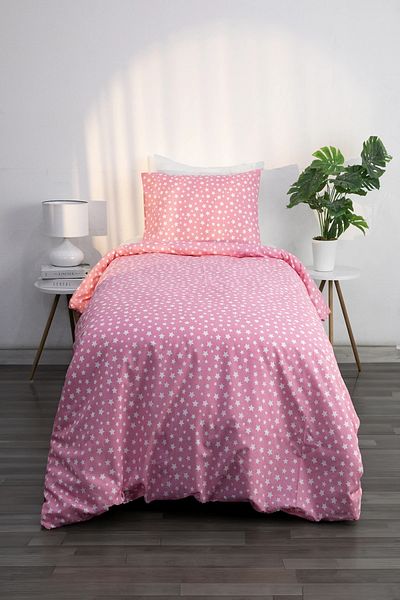 FAVORA Set cuvertură de pilota Mimosa Cotton Ranforce - Pulbere