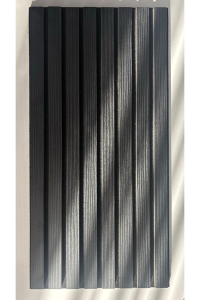 Şahan Art Deco Akustik Duvar Paneli / 30X60 Cm / Siyah / 1 Adet
