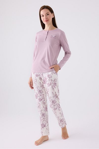 Arnetta Long Sleeve Women's Pajama Set