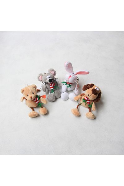 Bimotif Cute Plush Keychain, Mouse