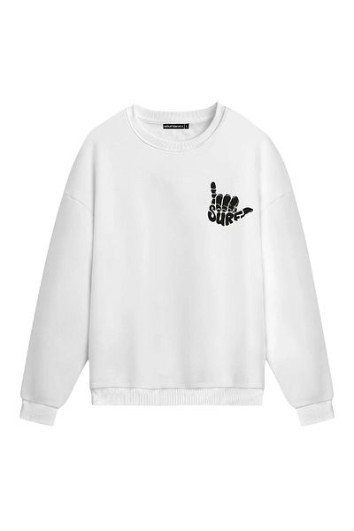 Mounte Bianca Unisex Surf - Κανονικό φούτερ
