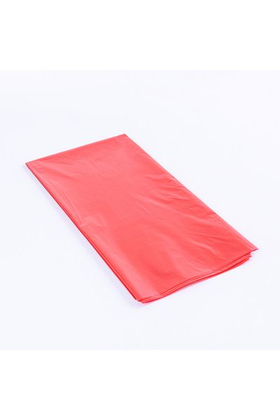 Bimotif مفرش طاولة مقاوم للسوائل، أحمر، 120x185 سم 5 قطع